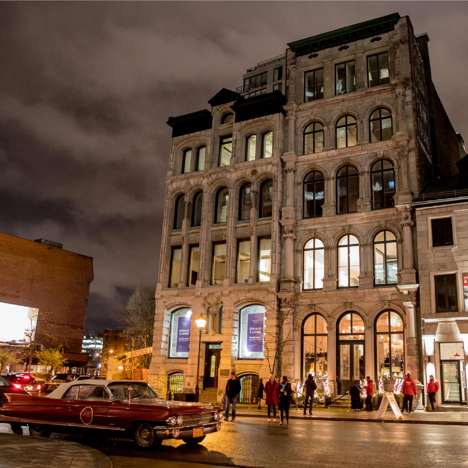 Façade extérieure du LOV McGill